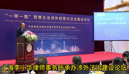 李小华律所承办涉外法治建设论坛
